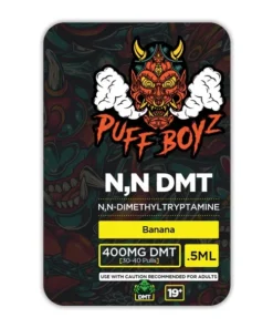 Puff Boyz -NN DMT .5ML(400MG) Cartridge – Banana