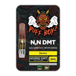 Puff Boyz -NN DMT .5ML(400MG) Cartridge – Banana