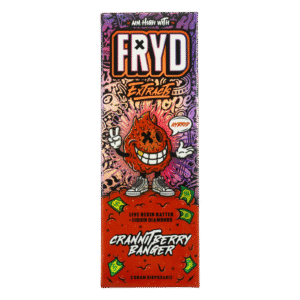 2 Gram Live Resin Disposable | Crannitberry Banger | Hybrid | Fryd Extracts