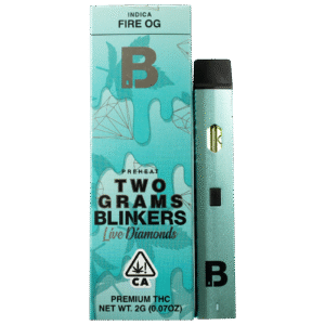 Blinkers Live Diamonds 2g Disposable vape | Fire Og | Indica