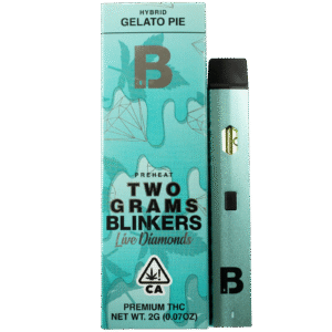 Blinkers Live Diamonds 2g Disposable vape | Gelato Pie | Hybrid