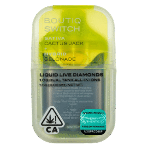 Boutiq Switch | Cactus Jack x Gelonade | 1g Dual Tank Disposable | Liquid Live Diamonds