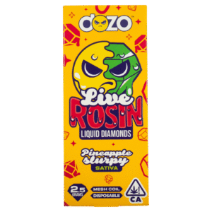 Dozo | Pineapple Slurpy | Live Rosin Liquid Diamond Disposable | Sativa | 2.5g