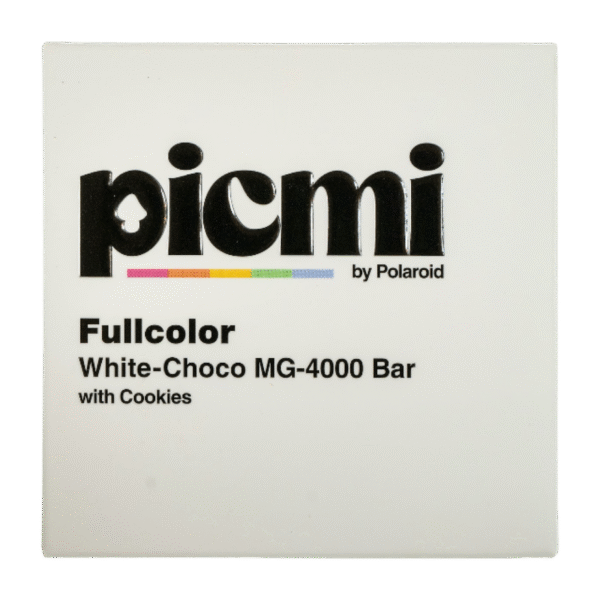 Picmi by Polaroid – Fullcolor White-Choco MG-4000 Bar with Cookies | 4000mg