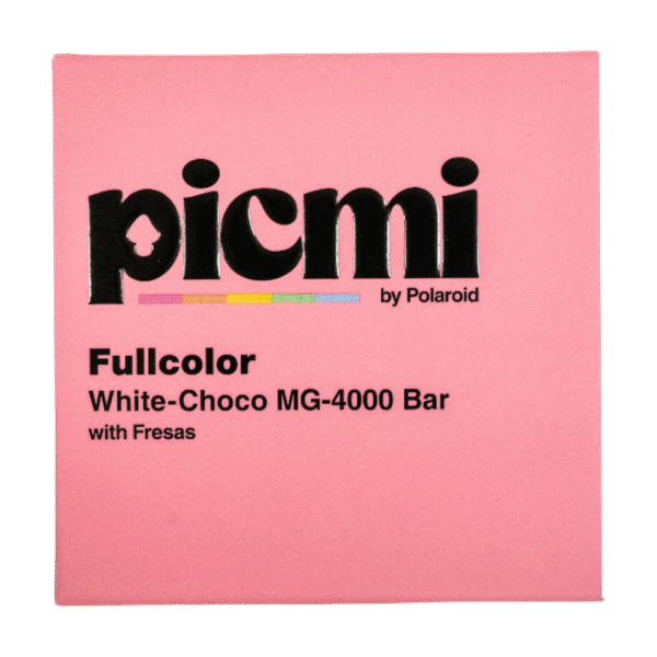 Picmi by Polaroid – Fullcolor White-Choco MG-4000 Bar with Fresas | 4000mg