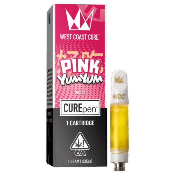 PinkYum Yum | West Coast Cure Cartridge | 1G | Indica
