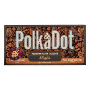 PolkaDot Affogato | 5g Mushroom Belgian Chocolate Bar | 250mg Per Piece