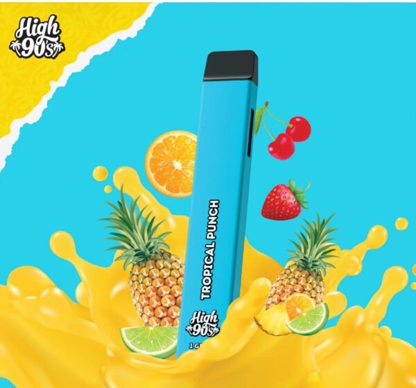 Tropical Punch | 1G Rechargeable Disposable Vape | Hybrid | High 90’s