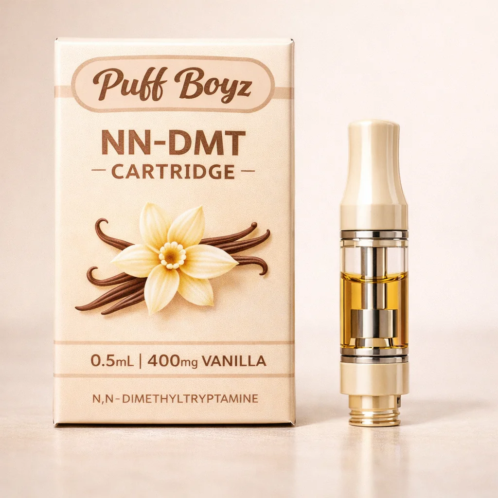 Puff Boyz -NN DMT 0.5ML(400MG) Cartridge – Vanilla